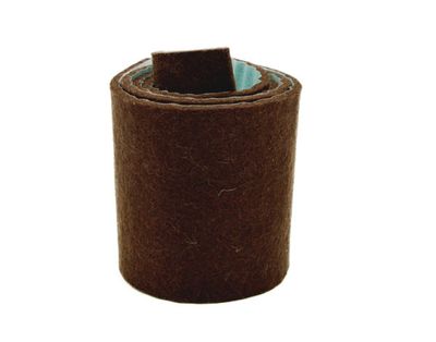 Zelfklevend viltstrip 5x100 cm bruin 2 stuks