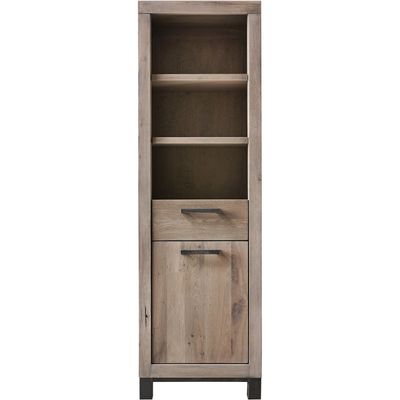 Boekenkast HEVANO (57 CM) eikenhout moose