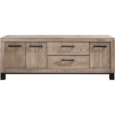TV-meubel HEVANO (162 CM) eikenhout moose