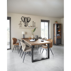 Eetkamerstoel Minot taupe