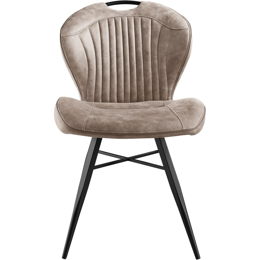 Eetkamerstoel Minot taupe
