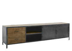 TV-meubel Calde mangohout 208 cm