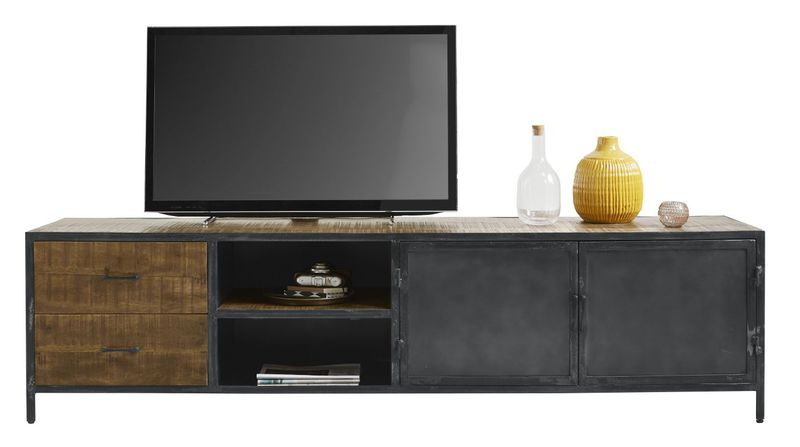 TV-meubel Calde mangohout 208 cm
