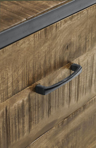 TV-meubel Calde mangohout 208 cm