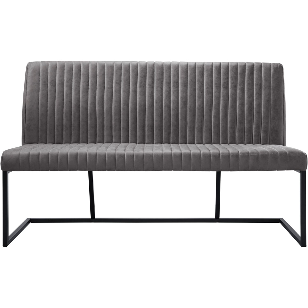 Eetkamerbank Pareda 160 cm grijs