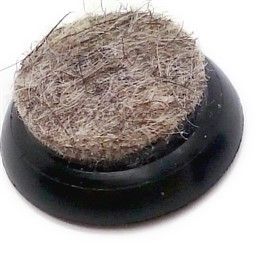 Viltglijder 15 mm rond 24 stuks