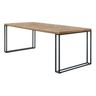 Eettafel Vinito 220x95 eiken fineer naturel