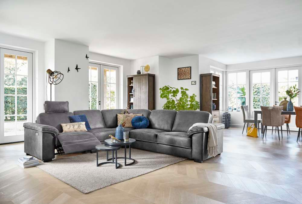 Bijzettafelset Foxford Brass 53 en 37 cm rond