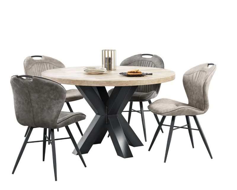 Eettafel Silvares 130 cm rond