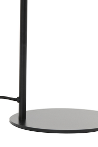 Tafellamp WINFIELD mat zwart smoke