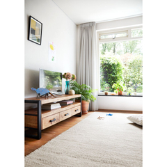 TV-meubel Newhaven mangohout 150 cm