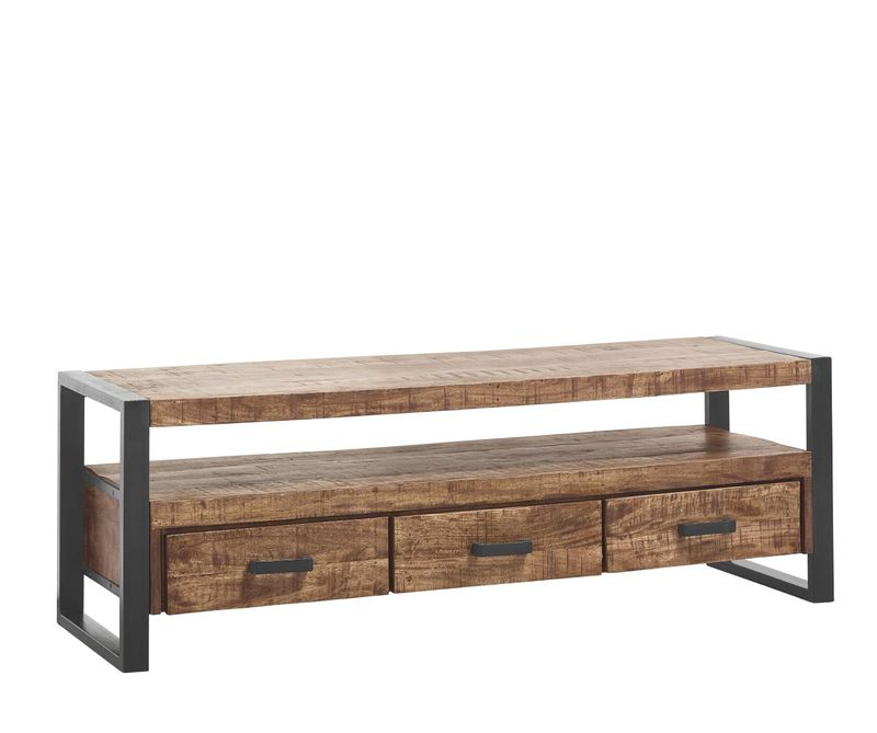 TV-meubel Newhaven mangohout 150 cm