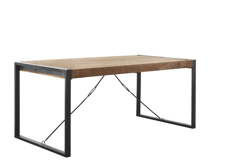 Eettafel Newhaven U-poot 160x90 cm rechthoekig
