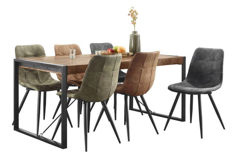 Eettafel Newhaven U-poot 160x90 cm rechthoekig