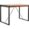 Bartafel Newhaven mangohout 140x80 cm rechthoekig