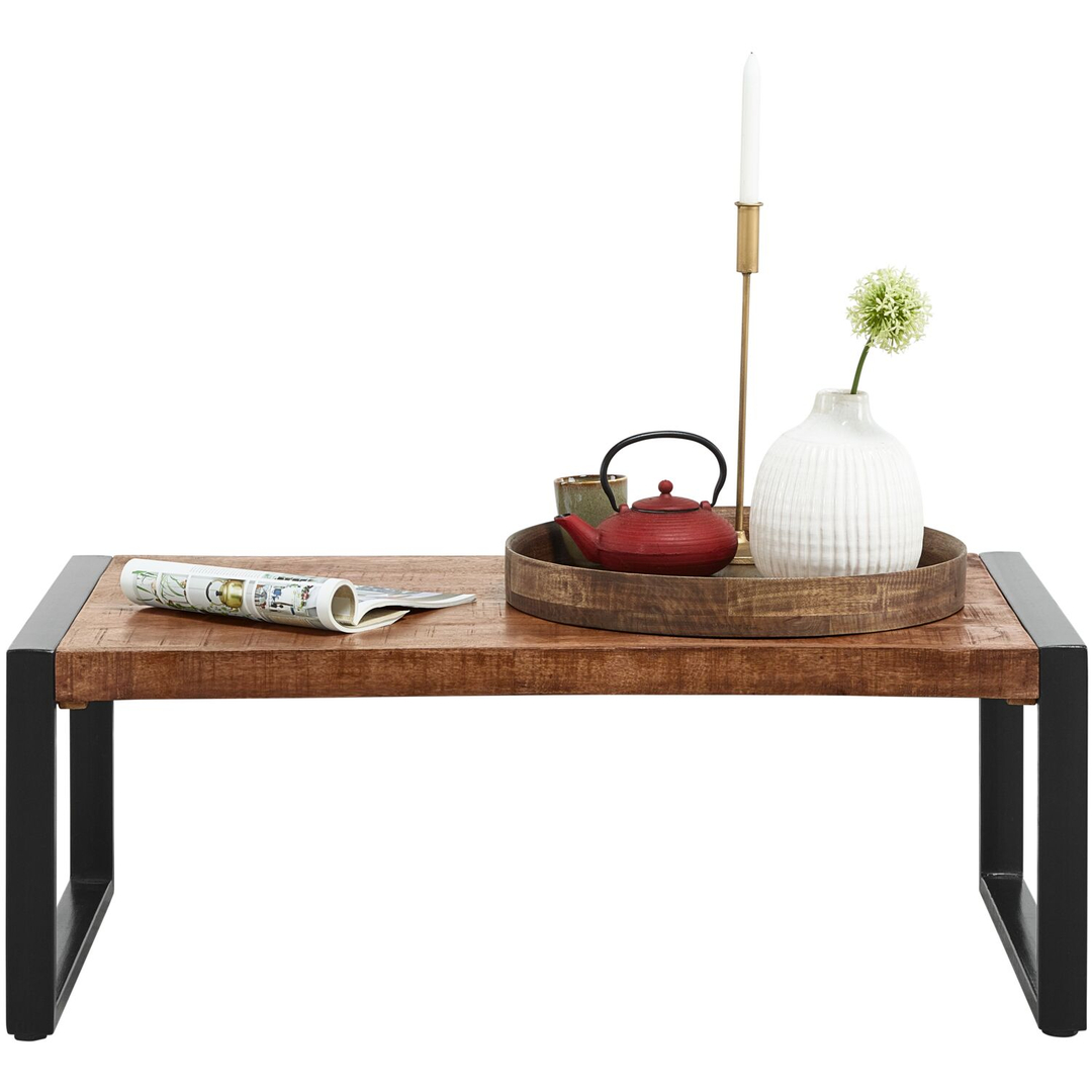 Salontafel Newhaven mangohout 110x60 cm rechthoekig