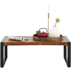Salontafel Newhaven mangohout 110x60 cm rechthoekig