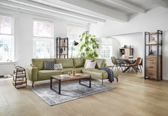 Salontafel Newhaven mangohout 110x60 cm rechthoekig