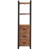 Boekenkast Newhaven mangohout 3 laden 200 cm