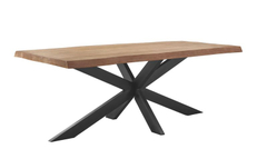 Eettafel Newhaven mangohout 200x100 cm rechthoekig