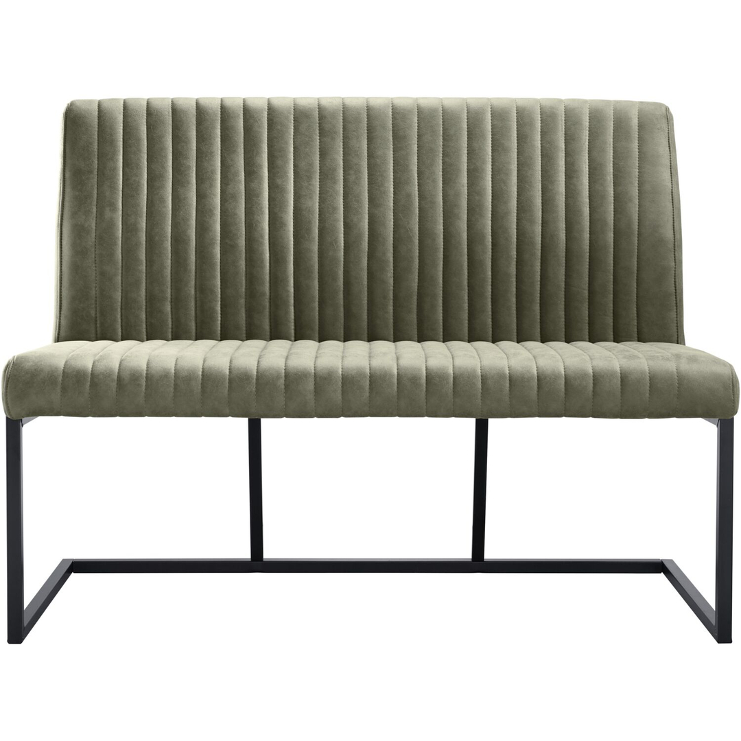 Eetkamerbank Pareda 130 cm groen