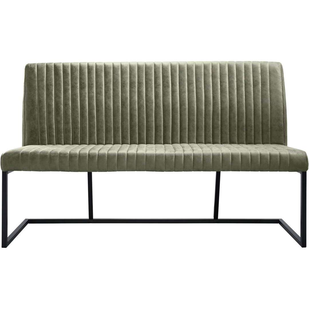 Eetkamerbank Pareda 160 cm groen