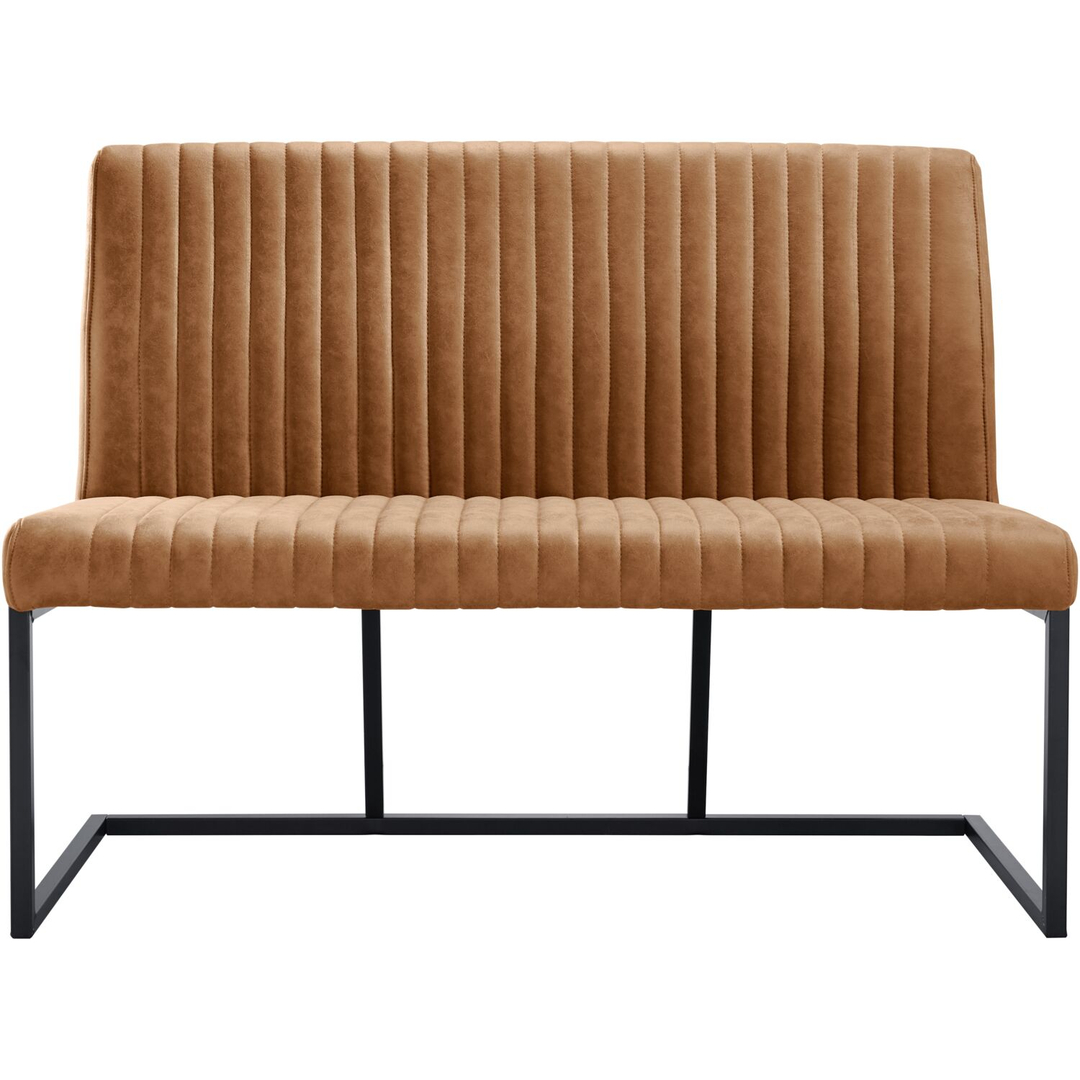 Eetkamerbank Pareda 130 cm cognac