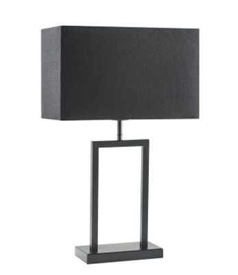 Tafellamp TARANTE (lampvoet h41) mat zwart