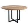Eettafel Vinito 140 cm rond eiken fineer naturel