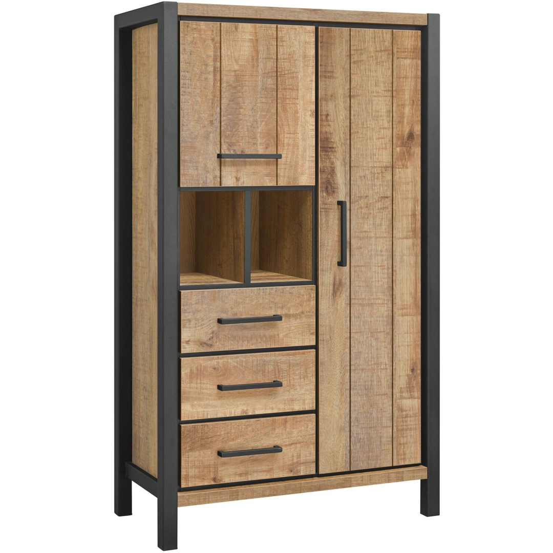 Opbergkast Mantera 170x100x48 cm lichtbruin