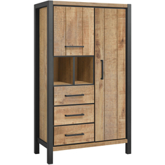 Opbergkast Mantera 170x100x48 cm lichtbruin