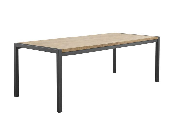 Eettafel Mantera 160x90 cm rechthoekig lichtbruin