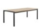 Eettafel Mantera 160x90 cm rechthoekig lichtbruin