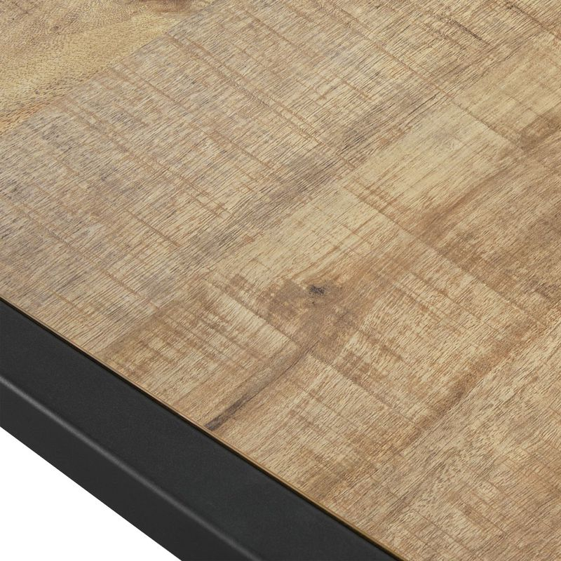 Eettafel Mantera 160x90 cm rechthoekig lichtbruin