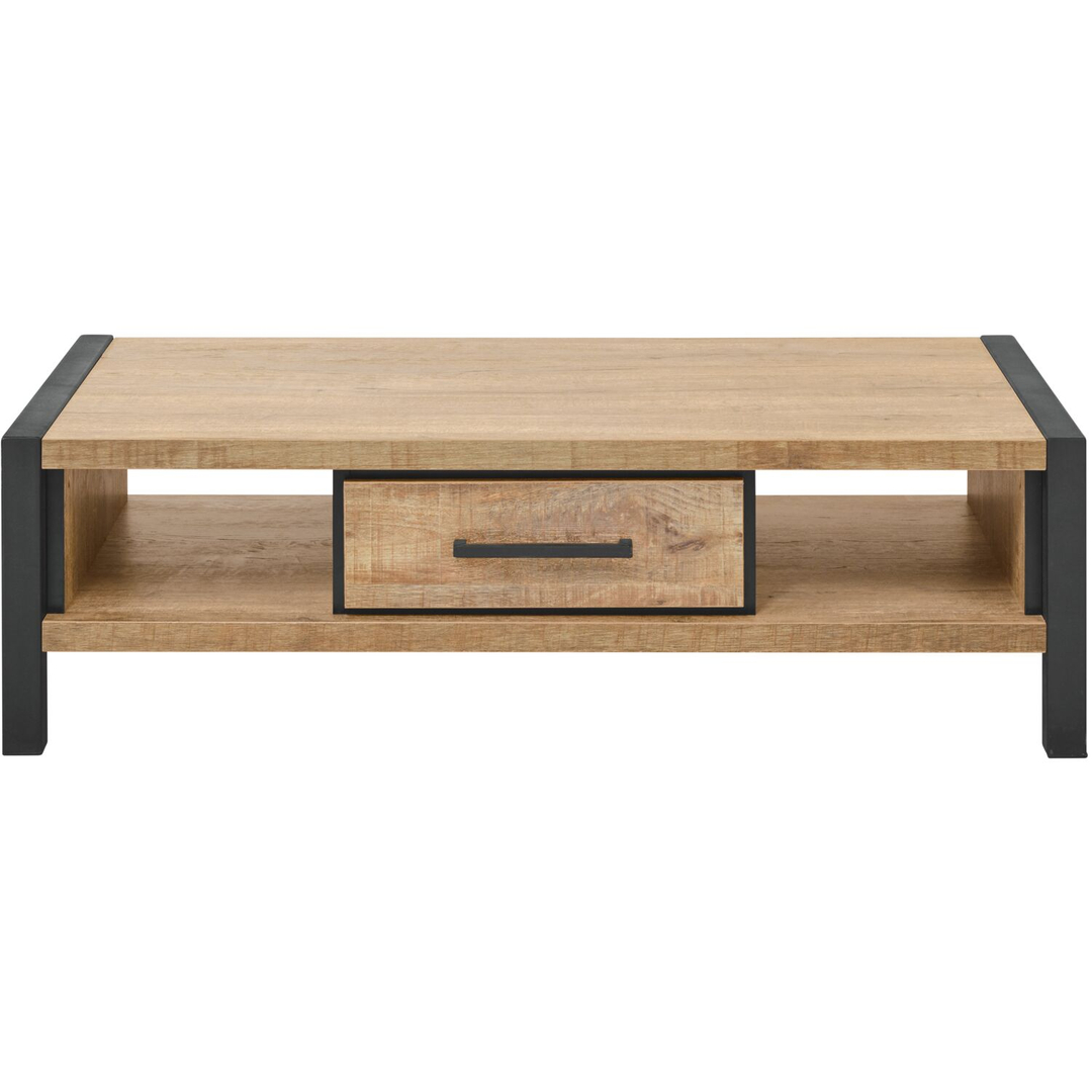Salontafel Mantera lichtbruin 135x67 cm rechthoekig