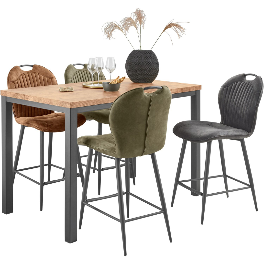 Bartafel Trevisio 138x80 cm rechthoekig
