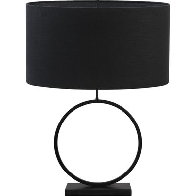 Tafellamp Alviano zwart
