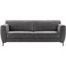 3 zitsbank Ridgway donkergrijs basic comfort