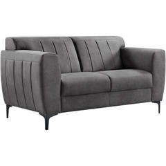 2 zitsbank Ridgway antraciet basic comfort