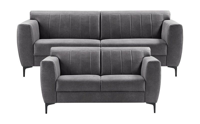 Bankstel Ridgway 3+2 antraciet premium comfort