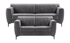 Bankstel Ridgway 3+2 antraciet premium comfort