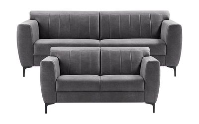 Bankstel 3+2 Ridgway antraciet basic comfort