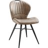 Eetkamerstoel Castione microvezel taupe