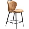 Barkruk Tantini microvezel cognac