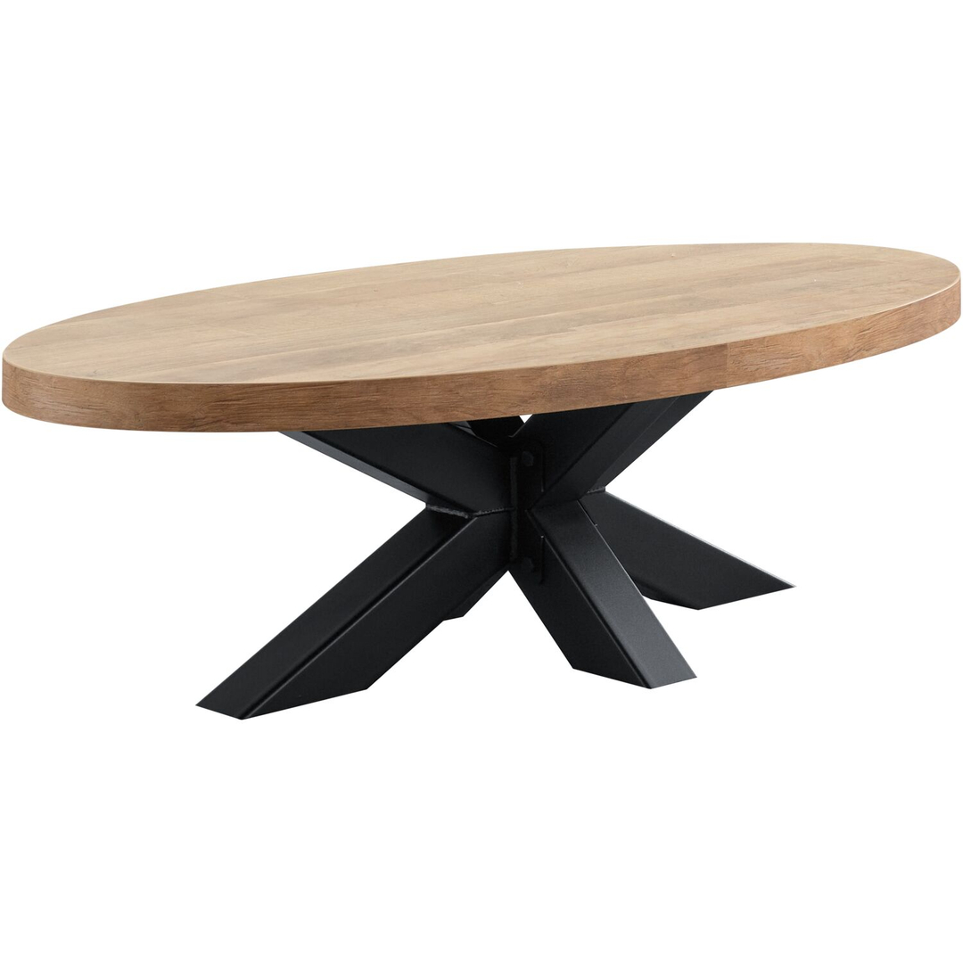 Salontafel Silvares 67x135 cm ovaal