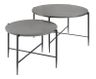 Salontafelset Pilunio 64 en 84 rond nikkel