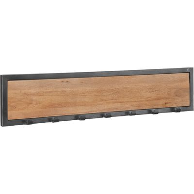 Kapstok Mesola 7 haken mango natural