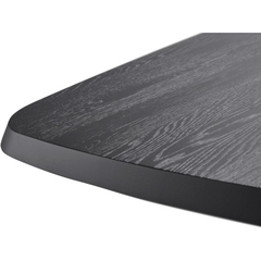 Eettafel Walden zwart eikenhout 220x110 cm Deens ovaal