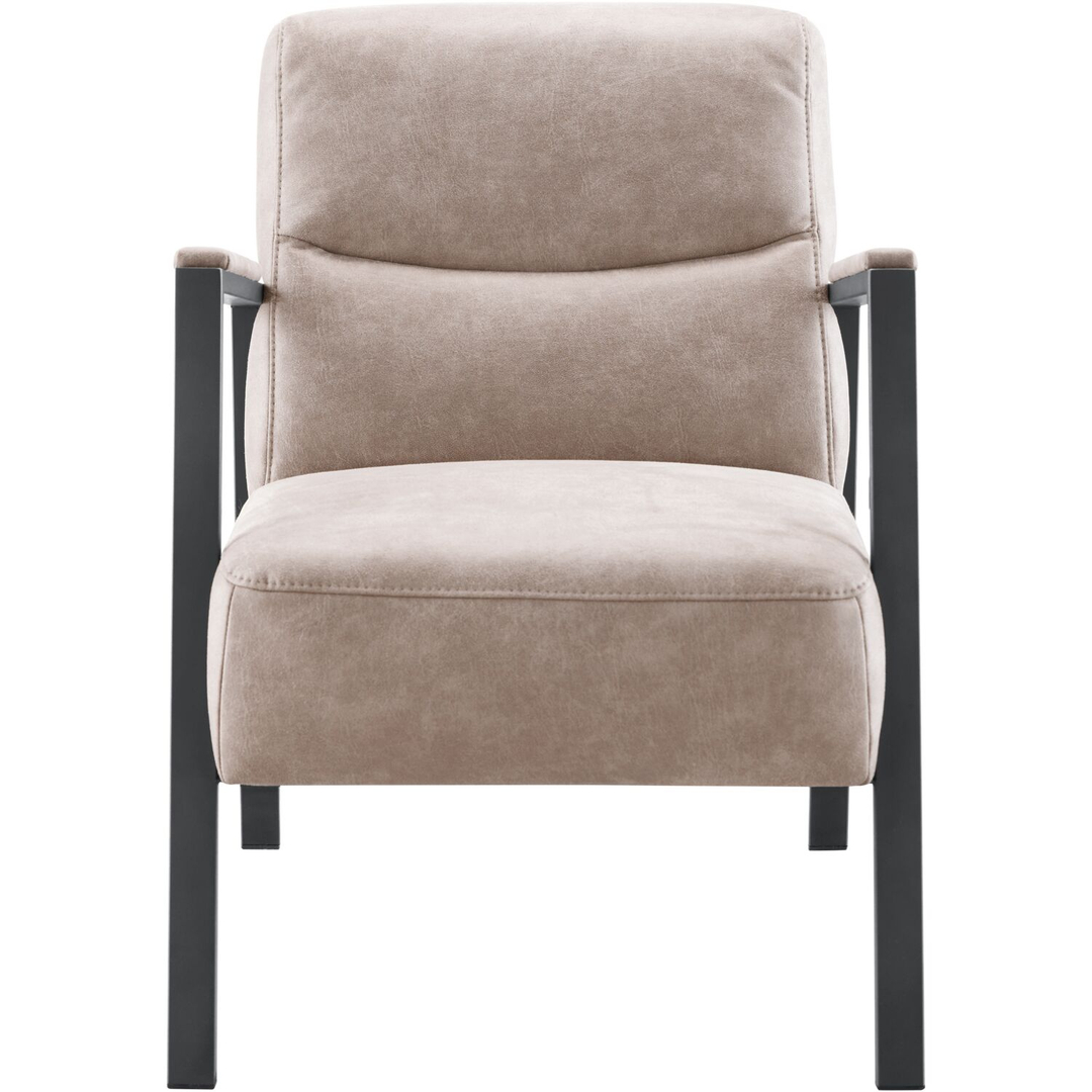Fauteuil Safira lichtbruin