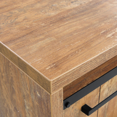 TV-meubel Alva 179 cm orange teak